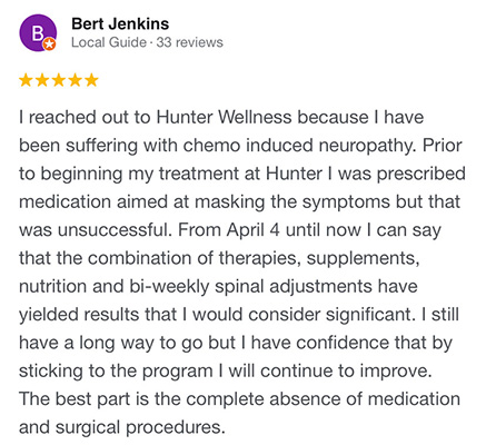 Chiropractic Warrensville Heights OH Bert Jenkins Testimonial